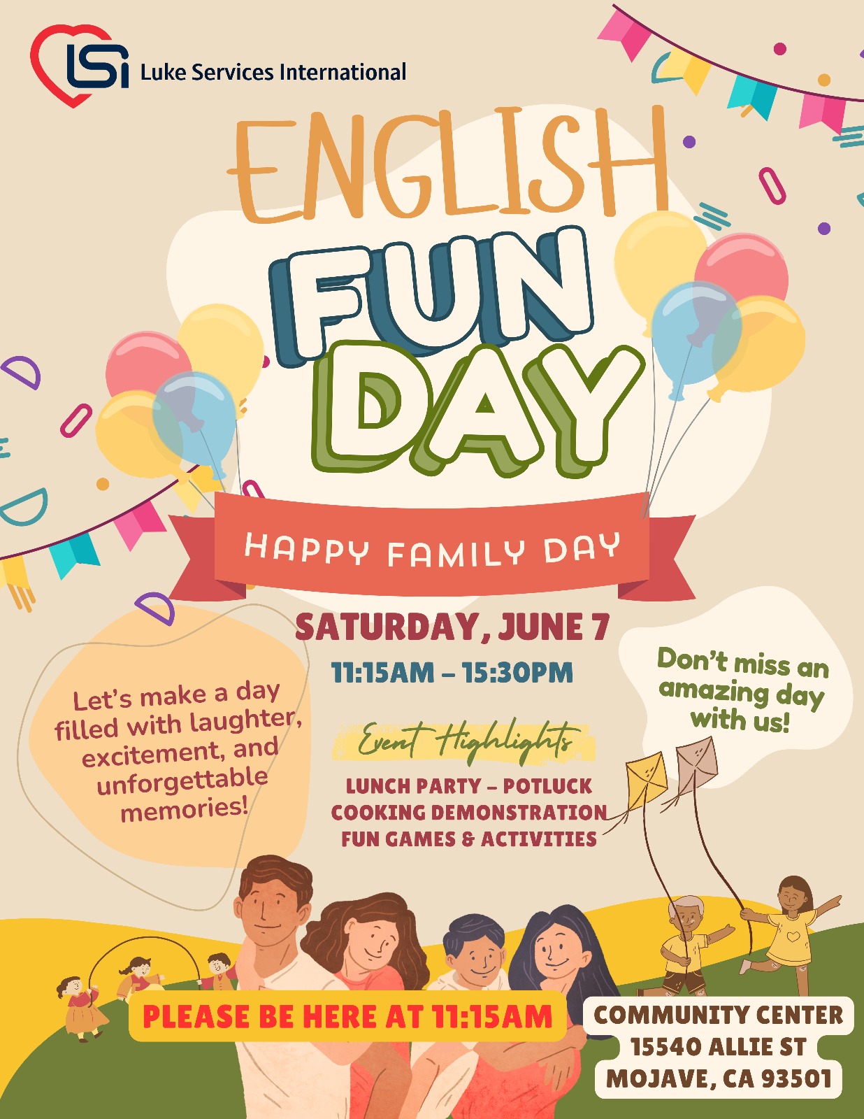 Mojave English Fun Day
