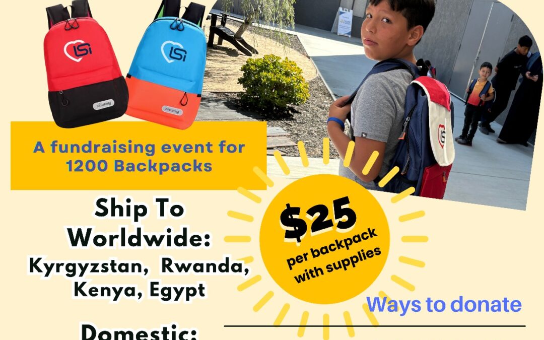 2025 Backpack Drive
